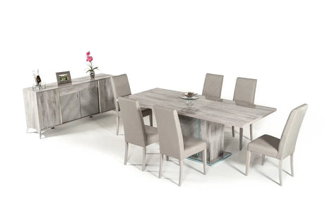 Nova Domus Alexa Italian Modern Grey Buffet Vgacalexa-Buf