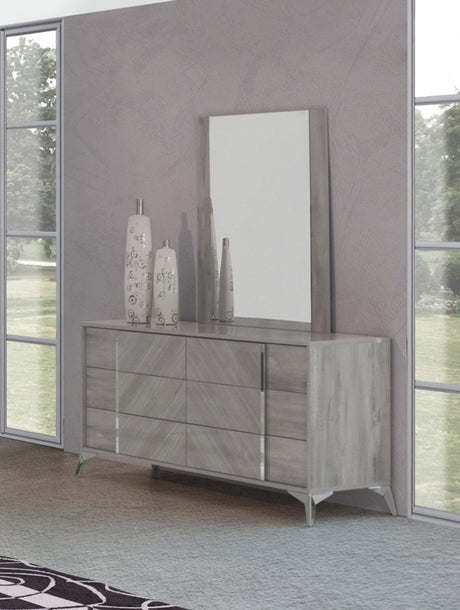 Vig Furniture - Nova Domus Alexa Italian Modern Grey Dresser - Vgacalexa-Drs