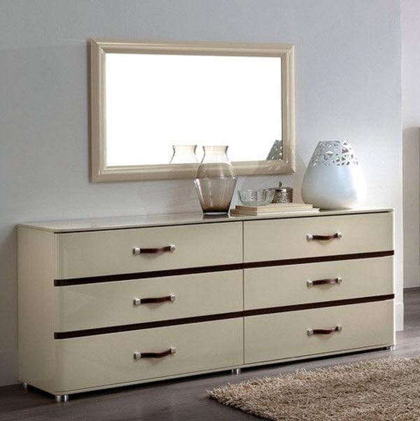 Esf Furniture - Altea Dresser With Mirror - Alteadresser-Mirror