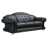 Esf Furniture - Apolo Sofa In Black - Apoloblack-S