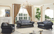 Apolo 2 Piece Sofa Set In Black - Apoloblack-2Set | ESF