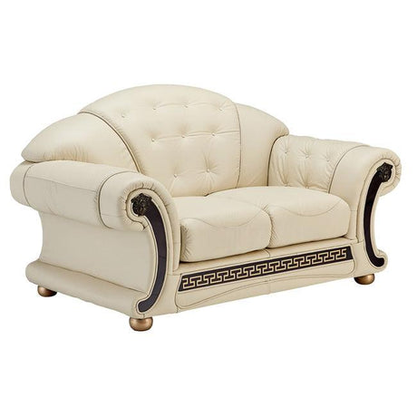 Esf Furniture - Apolo Loveseat In Beige - Apololoveseat