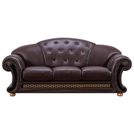 Esf Furniture - Apolo Sofa Bed In Brown- Apolo3Bedbrown