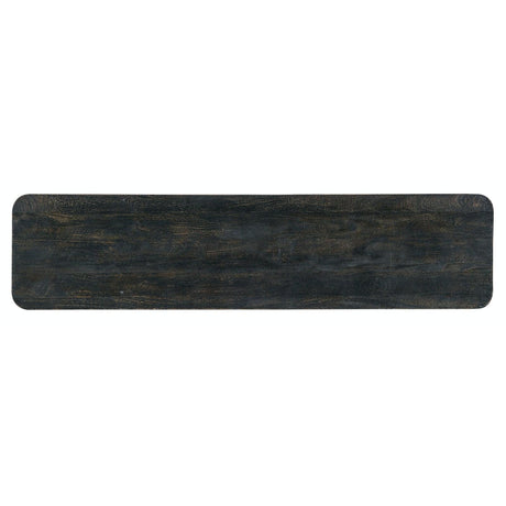 Arness Mango Wood Console Table in Black – Hooker Furniture