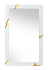 Vig Furniture Modrest Aspen Modern White Mirror