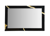Vig Furniture Modrest Aspen - Modern Black Mirror
