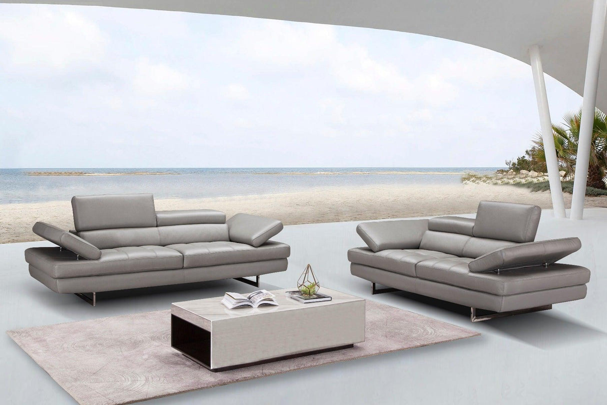 J&M Furniture - Aurora Premium Leather Sofa Set - 18745