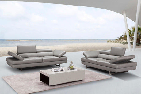 Aurora Premium Leather Sofa Set - 18745 | J&M