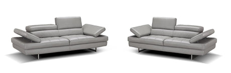 J&M Furniture - Aurora Premium Leather Sofa Set - 18745