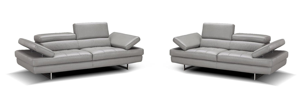 Aurora Premium Leather Sofa Set - 18745 | J&M | Home Elegance USA
