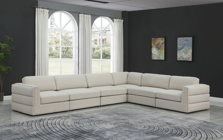 Beckham - Modular Sectional 6 Piece - Beige - Home Elegance USA