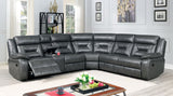 Omeet - Sectional - Gray - Home Elegance USA