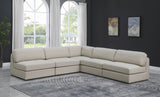 Beckham - Modular Sectional - Beige - Fabric - Home Elegance USA