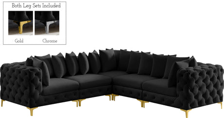 Tremblay - Modular Sectional 5 Piece - Black - Home Elegance USA