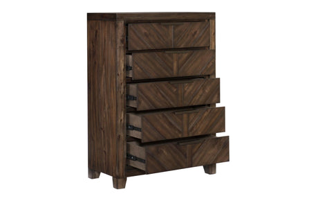 Homelegance - Parnell Chest In Distressed Espresso - 1648-9