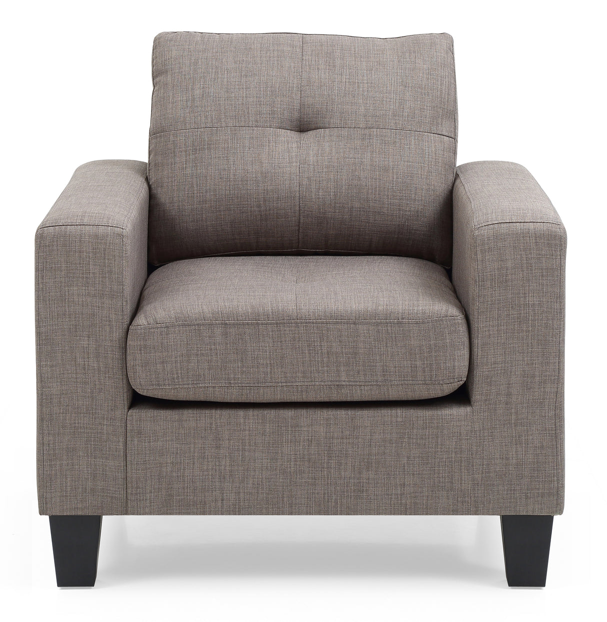 Glory Furniture Newbury G579A-C Newbury Club Chair , GRAY - Home Elegance USA