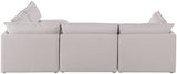 Mackenzie - Modular Sectional 4 Piece - Beige - Fabric - Home Elegance USA