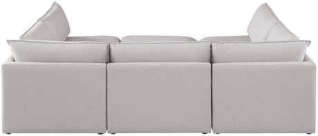 Mackenzie - Modular Sectional 6 Piece - Beige - Home Elegance USA