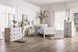 Rockwall - 5 Piece Queen Bedroom Set With Chest - Weathered White