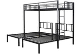 Triple twin bunk bed, can be separated into 3 twin beds - Home Elegance USA