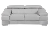 Top Grain Italian Leather Sofa Home Elegance USA