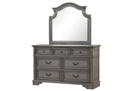 Grace Dresser in Gray - Home Elegance USA