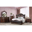 Arcturus - 4 Piece Queen Bedroom Set - Brown Cherry