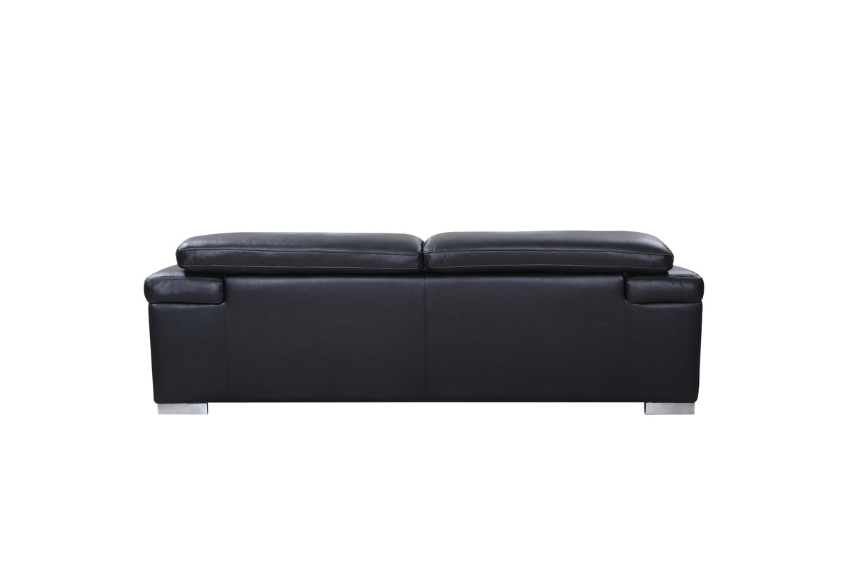 Top Grain Italian Leather Sofa - Home Elegance USA