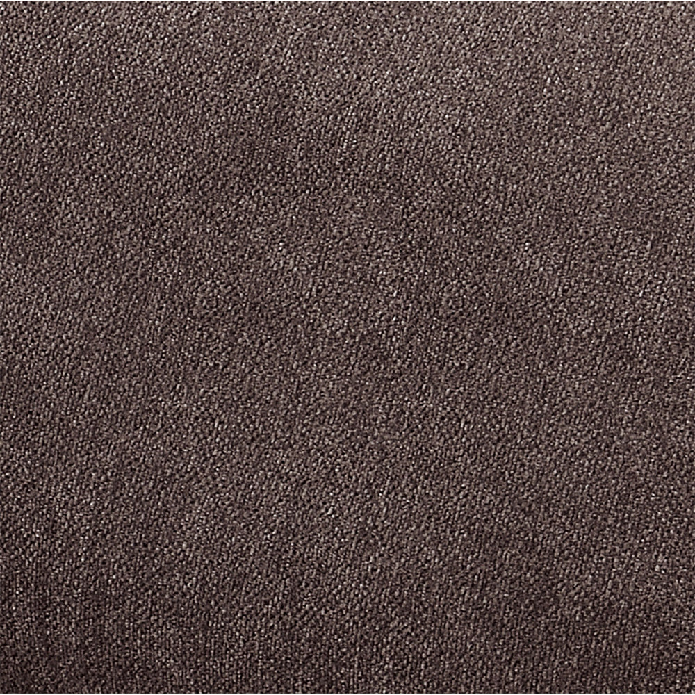 Chenille Reversible Sectional Sofa with Ottoamn in Dark Coffee - Home Elegance USA