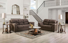 Meyrin - Sofa & Loveseat - Brown