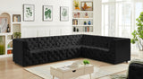 Tuft - Modular Sectional 6 Piece - Black - Fabric - Home Elegance USA