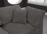 Cozy - Modular Sectional Cloud - Grey - Fabric - Modern & Contemporary - 634Grey - Sec5C - Home Elegance USA - 5