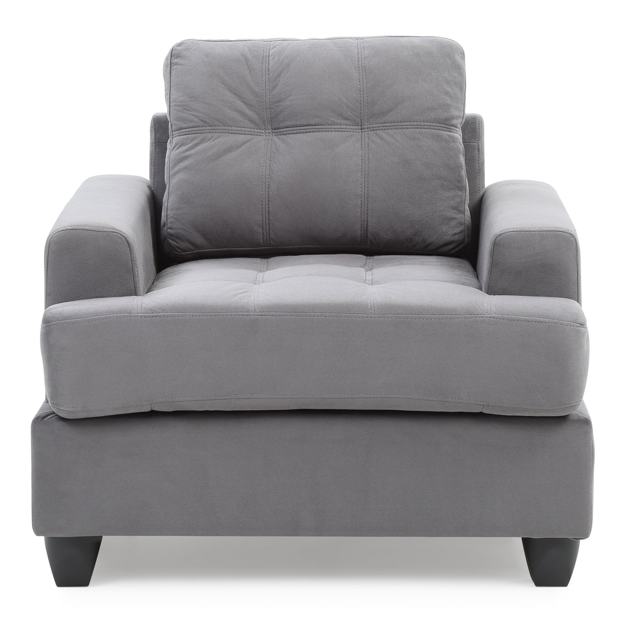 Glory Furniture Sandridge G513A-C Chair , GRAY - Home Elegance USA
