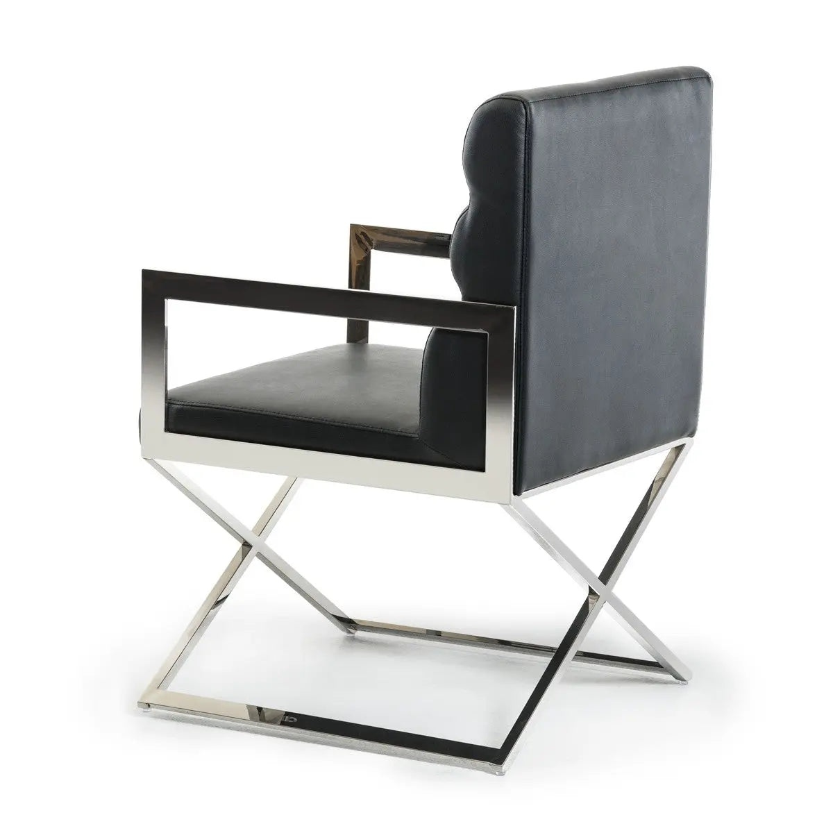 Vig Furniture - Modrest Capra Modern Black Leatherette Dining Chair (Set Of 2) - Vgvcb8108Vg-Blk
