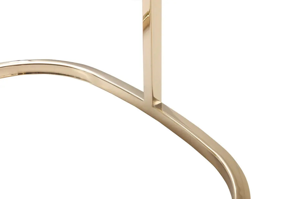 Vig Furniture - Modrest Tyler Modern Grey & Gold Dining Chair - Vgvcb8599-Ltgry