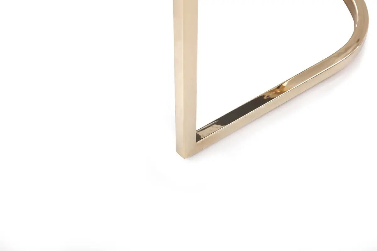 Vig Furniture - Modrest Tyler Modern Grey & Gold Dining Chair - Vgvcb8599-Ltgry