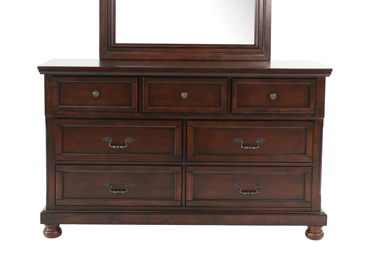 DRESSER in Antique Cherry - Home Elegance USA