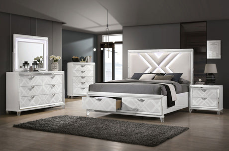 Emmeline - 5 Piece Queen Bedroom Set With Chest - Home Elegance USA