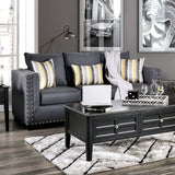 Inkom - Sofa & Loveseat - Slate - Home Elegance USA