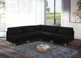 Julia - Modular Sectional - Black - Fabric - Home Elegance USA