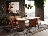 Vig Furniture Nova Domus Bailey- Modern Walnut Rectangular Dining Table