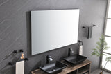 LED Mirror Bathroom Vanity Mirror with Back Light, Wall Mount Anti-Fog Memory Large Adjustable Vanity Mirror