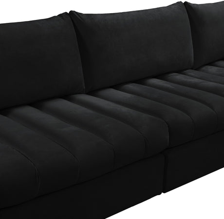 Jacob - Modular Sectional 6 Piece - Black - Home Elegance USA