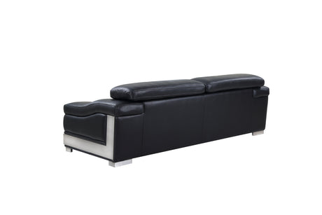 Top Grain Italian Leather Sofa - Home Elegance USA