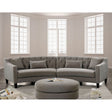 Sarin - Sectional & Ottoman - Warm Gray