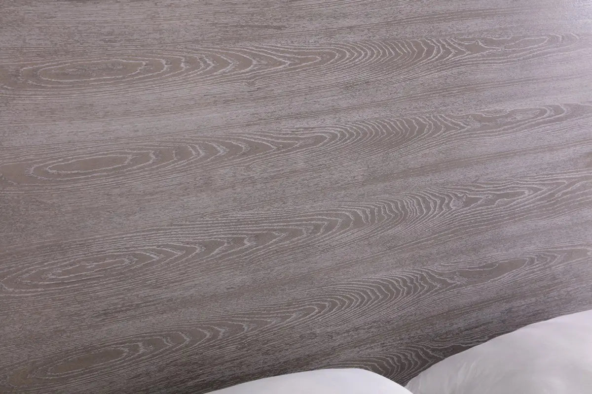 Vig Furniture - Modrest Arlene Modern Grey Elm & Stainless Steel Canopy Queen Bed - Vgvcbd008A