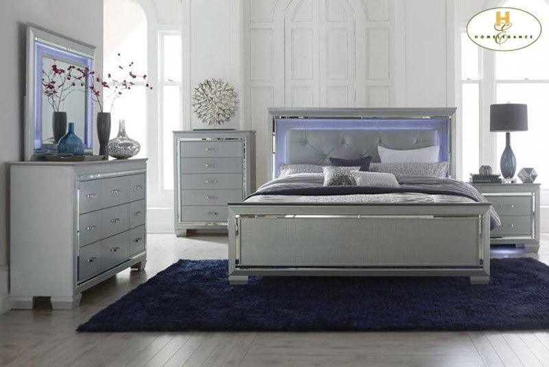 Allura 5 Piece Eastern King Bedroom Set 1916K - 1Ek - 9 | Homelegance | Home Elegance USA