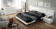 Sara 8 Piece Eastern King With Storage Bedroom Set In Glossy White - Sarastoragekitk.S-8Set | ESF
