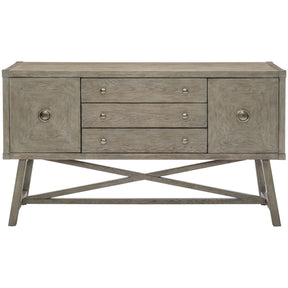 Albion 64-Inch Sideboard in Pewter Finish with Silverware Storage – Bernhardt
