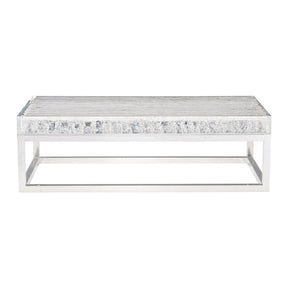 Arctic 55-Inch Cocktail Table Acrylic Ice Top & Steel Base – Bernhardt